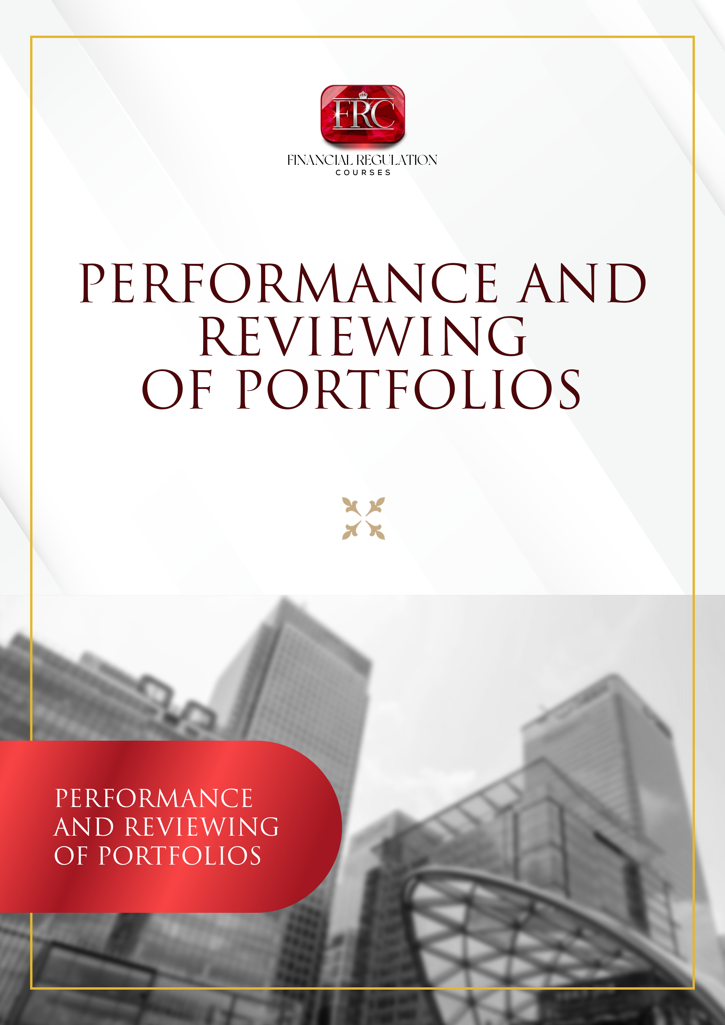 Performance and Reviewing of Portfolios